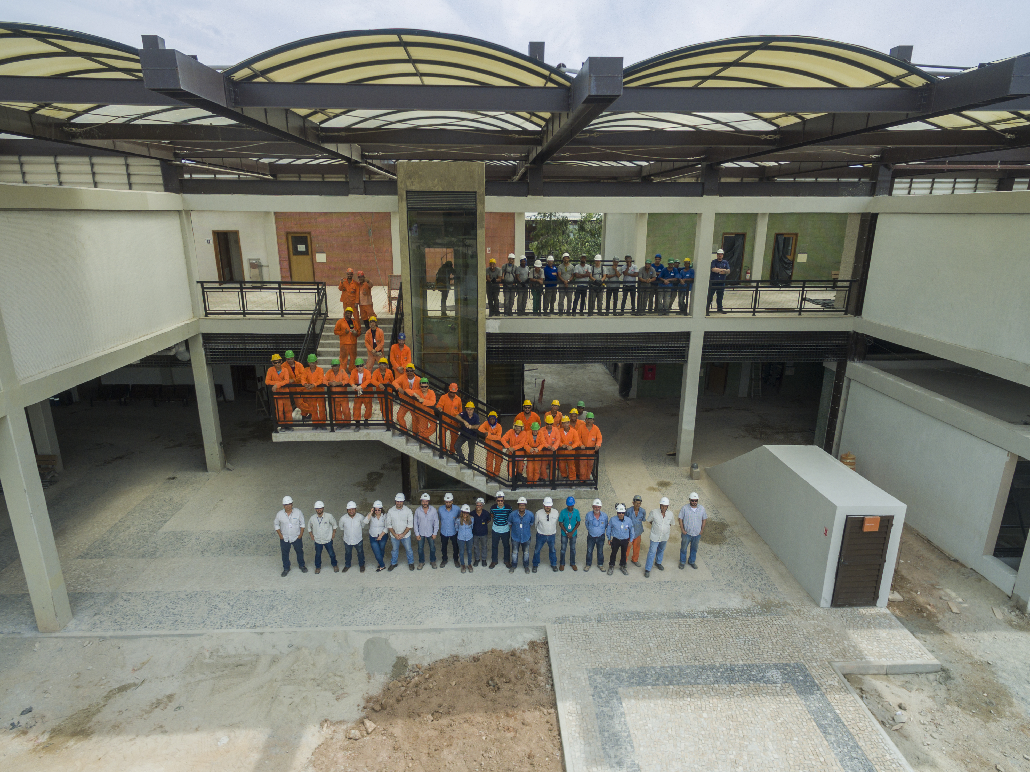 Obra 727 - Recuperação Estrutural de parte dos blocos "Salas de Aula, Centro de Liderança e Alojamento Professores - Blocos 4,5 e 6 - SERVIÇO SOCIAL DO COMÉRCIO - SESC